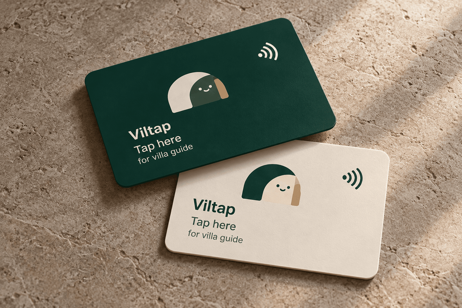 Kartu NFC Viltap untuk akses cepat ke guest portal