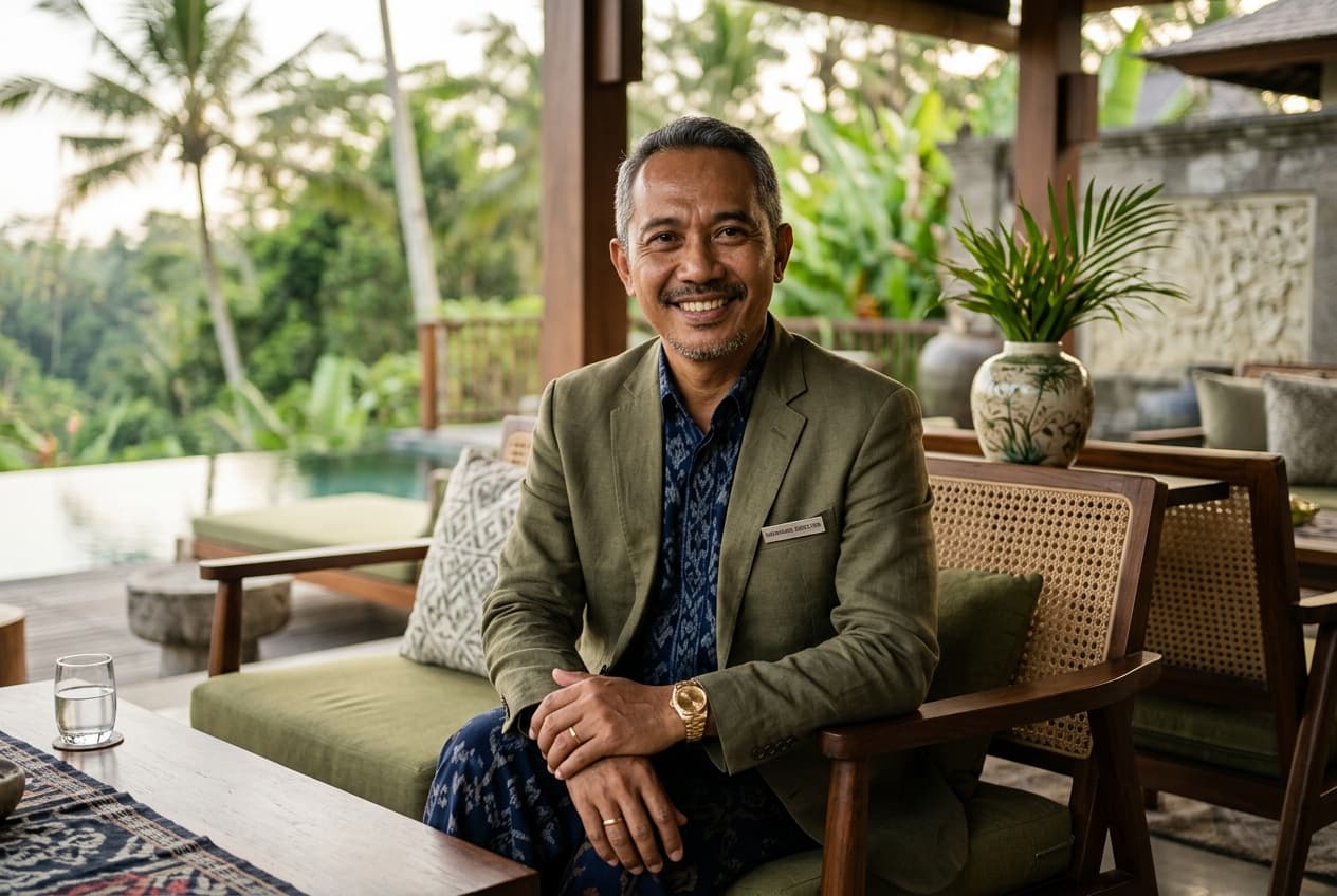 Made Wijaya, Managing Director di Seminyak Luxury Villas